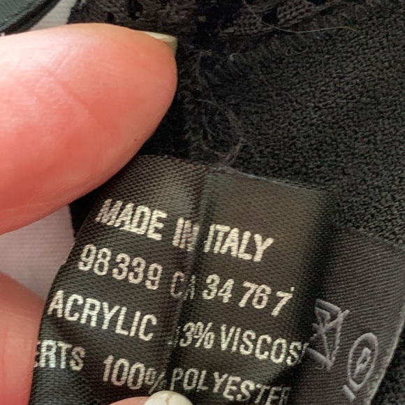 Vintage PRADA made in Italy size 44 black skirt - Picture 11 of 15